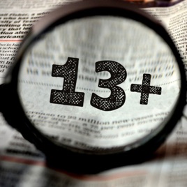 13+