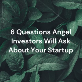 6 Questions Angel Investors Will Ask About Your Startup