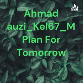 Ahmad Fauzi_Kel67_My Plan For Tomorrow