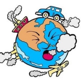 Air pollution caused due to Overpopulation