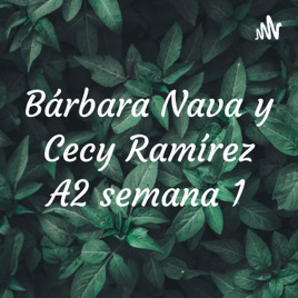 Bárbara Nava y Cecy Ramírez A2 semana 1
