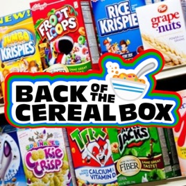 Back of the Cereal Box
