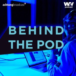 Behind the pod