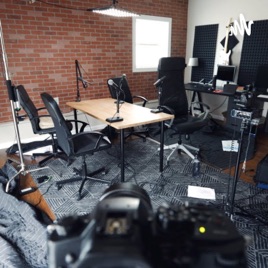 Behind The scenes My First Podcast