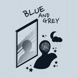BLUE AND GREY