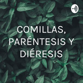 COMILLAS, PARÉNTESIS Y DIÉRESIS