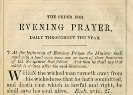 Daily Prayer (BCP 1662)