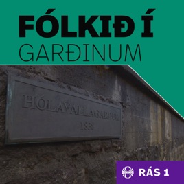 Fólkið í garðinum