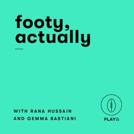 Footy, actually