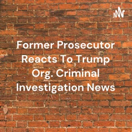 Former Prosecutor Reacts To Trump Org. Criminal Investigation News