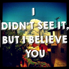 I didn't see it, but I believe you!