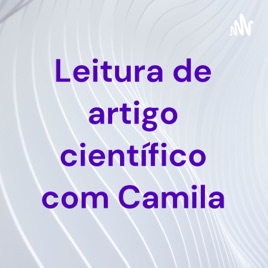 Leitura de artigo científico com Camila