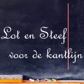Lot en Steef voor de kantlijn