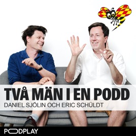 Två män i en podd