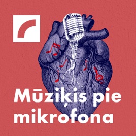 Mūziķis pie mikrofona