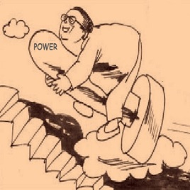 Narration: Anything For Power - a cartoon biography(2005) + NEWS/VIEWS/NOVELS