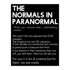 NORMALS OF THE PARANORMAL
