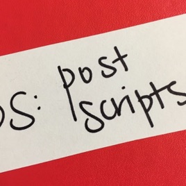 Pastor S. Post Script