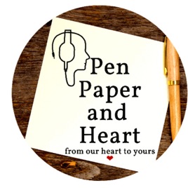 Pen paper and heart 🖋📜❤