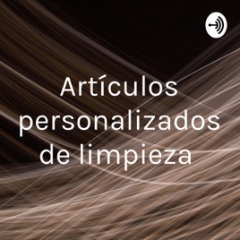 Artículos personalizados de limpieza