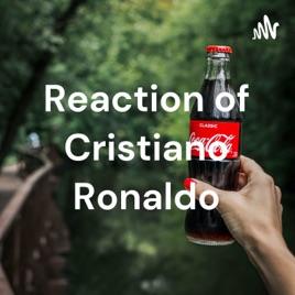 Reaction of Cristiano Ronaldo