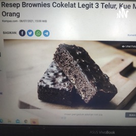 Resep Brownies Coklat Legit 3 Telur
