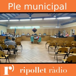 Retransmissió del Ple Municipal de Ripollet