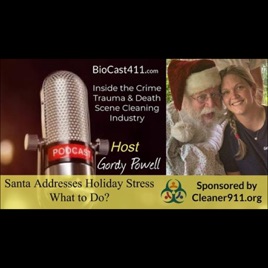 Santa Addresses Holiday Stress