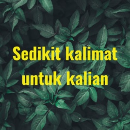 Sedikit kalimat untuk kalian