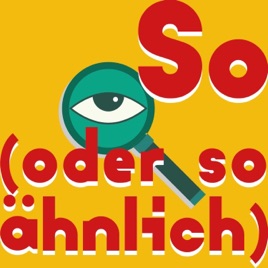 So (oder so ähnlich)