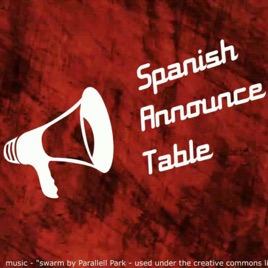 Spanish Announce Table