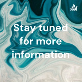 Stay tuned for more information