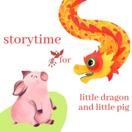 Storytime 📚 for Little Dragon 🐉 and Little Pig 🐷