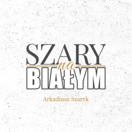 Szary na białym
