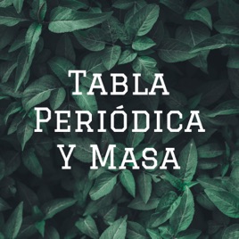 Tabla Periódica Y Masa