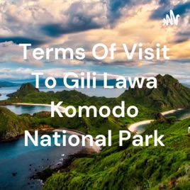 Terms Of Visit To Gili Lawa Komodo National Park