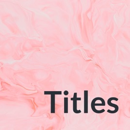 Titles