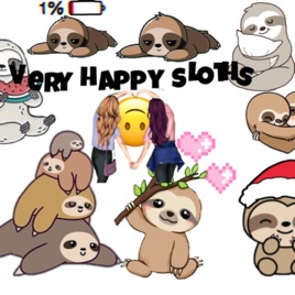 Very Happy Sloths