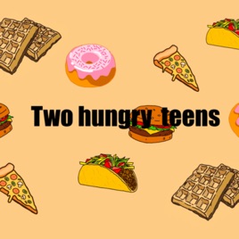 Two hungry teens