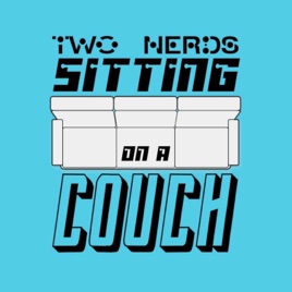 Two Nerds Sitting on a Couch