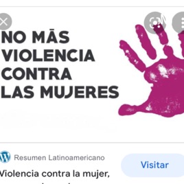 Violencia contra la mujer